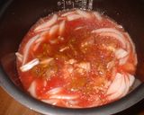 炊飯器で!!チキントマトカレーピラフ♪作り方3写真