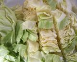 キャベツと油揚げの豆乳煮❁作り方1写真