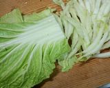 簡単白菜とひき肉の中華丼作り方2写真
