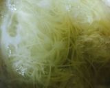 簡単パスタ(親子丼)作り方2写真