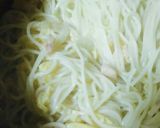 簡単パスタ(親子丼)作り方3写真