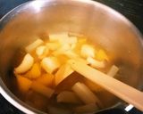 簡単♪大根とミカンのあったかスープ作り方2写真
