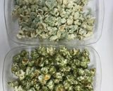 抹茶ポップコーン 2種類同時に作った作り方13写真