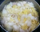 ばーちゃん白だし簡単白菜と豚三枚肉煮付け作り方3写真