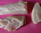 鶏むねとピーマンの豆乳マヨ作り方2写真