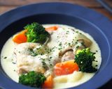 フライパン1つで簡単！チキンのクリーム煮作り方14写真