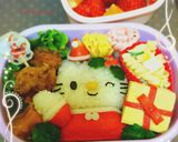 クリスマス誕生日キャラ弁卵焼きプレゼント作り方8写真