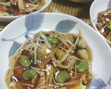 豆腐ステーキの生姜きのこあんかけソース作り方6写真