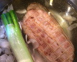 とろとろ絶品煮豚の餡かけ白髪ねぎ添え作り方4写真