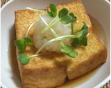 簡単ヘルシー♡厚揚げの揚げ出し豆腐風作り方4写真