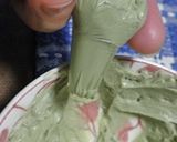 ヨーグルトアート☆白クマ作り方4写真