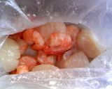 フライパンで４分☆海老と帆立のぷりぷり♪作り方1写真