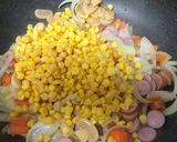 給食風ナポリタン作り方3写真