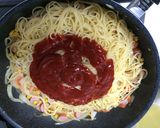 給食風ナポリタン作り方5写真