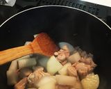 大根と鶏肉の簡単煮物♪作り方2写真