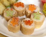 一口で♪ロールおいなりさん＊お弁当にも作り方8写真
