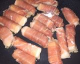 簡単☆長芋の豚肉巻き☆鉄板タレ作り方7写真