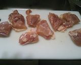 にんにく醤油の唐揚げ作り方1写真