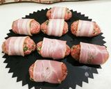 豚バーグのベーコン巻き作り方5写真