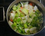 トマトソースでモツ煮込み作り方3写真
