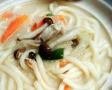 酒粕入り＊煮込みうどん作り方5写真