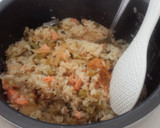 大根と鮭ごまの炊き込みご飯作り方7写真
