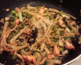 大根と鮭ごまの炊き込みご飯作り方5写真