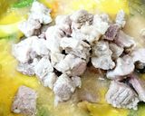 ふわふわ肉のシチュー。作り方4写真