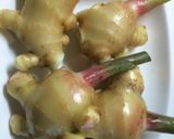 【保存食】新生姜の砂糖漬けチップス作り方1写真
