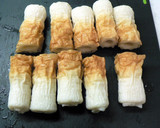 ちくわの簡単長芋はさみ焼き☆作り方1写真