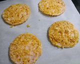 簡単！焼きパン粉☆揚げないチーズハムカツ作り方2写真