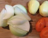 鶏手羽元のポトフ作り方1写真