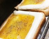 朝ごはんとろける卵マヨトースト作り方5写真