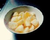 りんごヨーグルト*°作り方1写真
