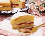 女王陛下の♡ビクトリアンサンドケーキ♪作り方11写真