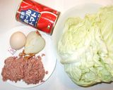 簡単ロールキャベツ♪クリスマス夕食トマト作り方1写真