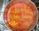 簡単ロールキャベツ♪クリスマス夕食トマト作り方17写真