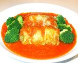 簡単ロールキャベツ♪クリスマス夕食トマト作り方18写真
