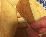 クレープ♡チーズベーコン巻き作り方3写真