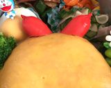 オムすび☆ドラミちゃんのキャラ弁作り方2写真