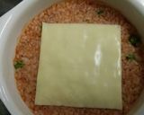 耐熱皿でオムライス♪作り方3写真