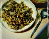 簡単鶏もも肉と雑穀米で節約チャーハン作り方6写真