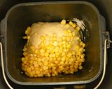 たっぷりコーンの味噌食パン作り方4写真