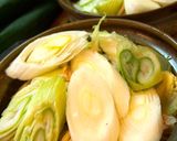 南部太葱たっぷり！讃岐味噌煮込みうどん作り方1写真