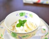 水切りヨーグルトとバナナのホットムース✿作り方7写真