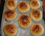 チーズ入り練乳パン作り方5写真