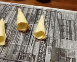 クッキー生地で♡ソフトクリーム用のカップ作り方6写真