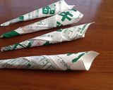 クッキー生地で♡ソフトクリーム用のカップ作り方2写真