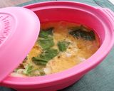 レンジで！かぶとえびの中華風たまご蒸し作り方6写真