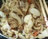 バターで旨くなるなる♪焼きうどんソース味作り方7写真